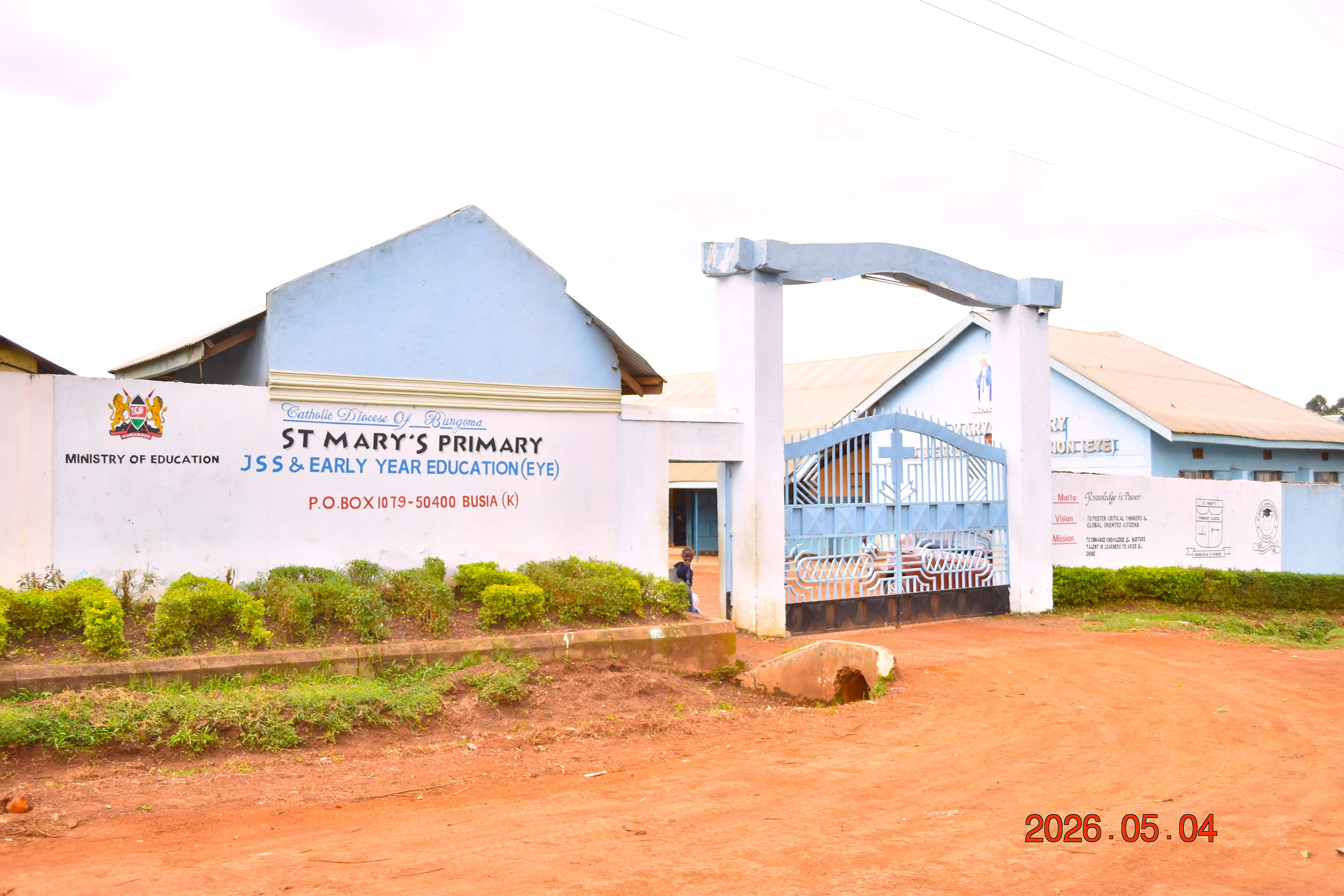 The main entrance of St. Mary's Primary School